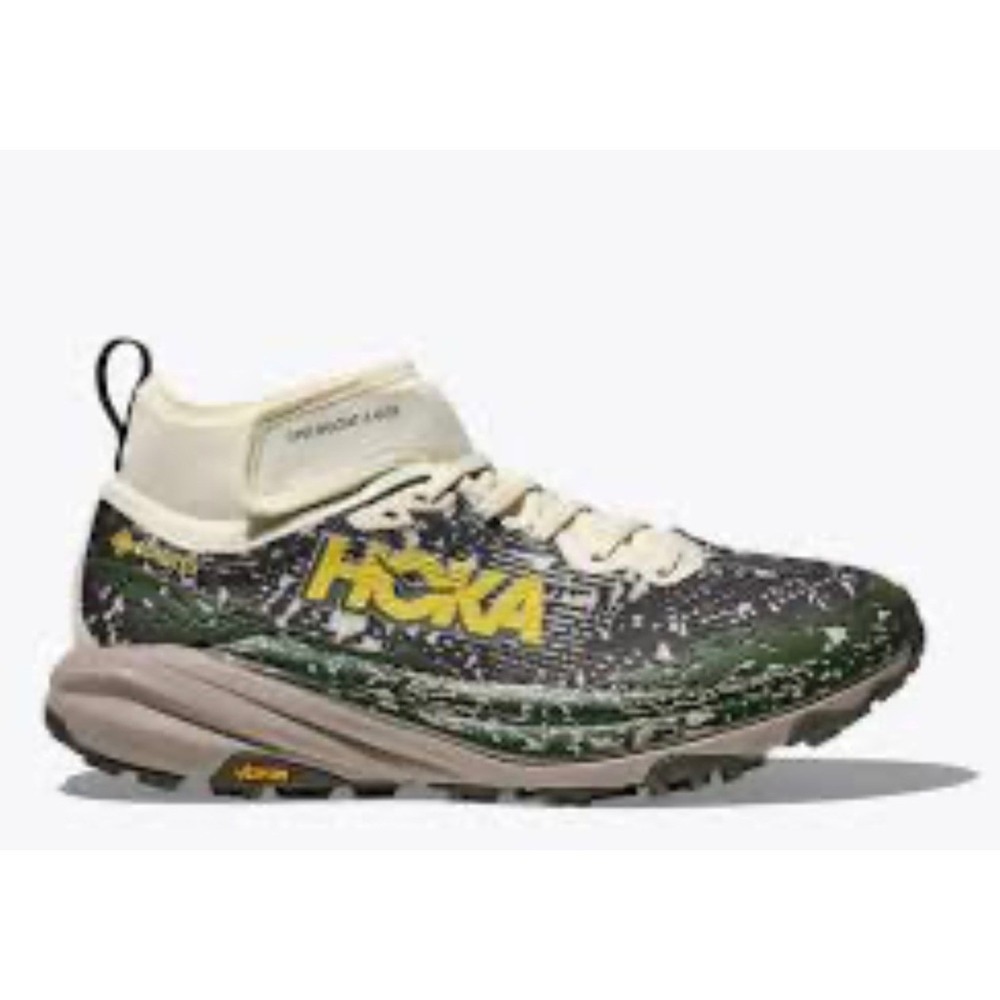 Men's HOKA Speedgoat 6 Mid GTX "Outer Orbit / Lettuce" colorway NEW 8D